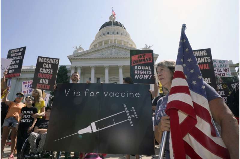 California won't expand teen vaccines without parental OK
