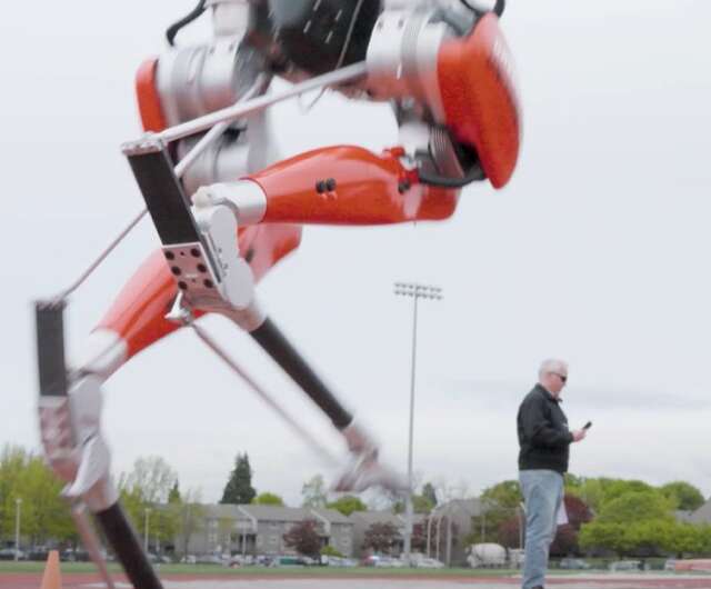 Cassie the running robot achieves Guinness World Record in 100-meter dash in Oregon