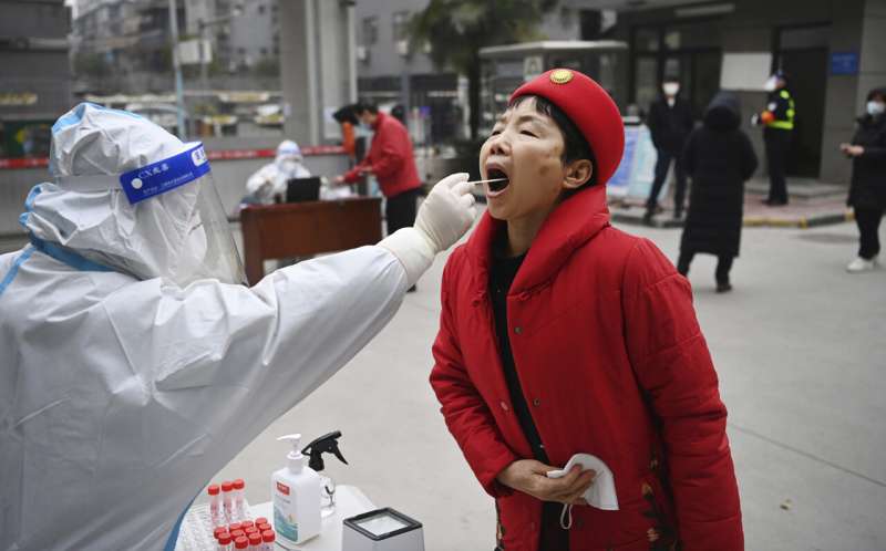 China reports major drop in virus cases in locked-down Xi'an