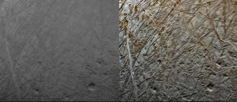Citizen scientists enhance new Europa images from NASA's Juno