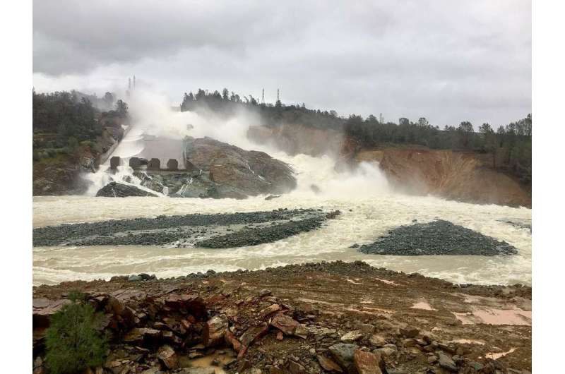 Climate change identified as contributor to 2017 Oroville Dam spillway incident