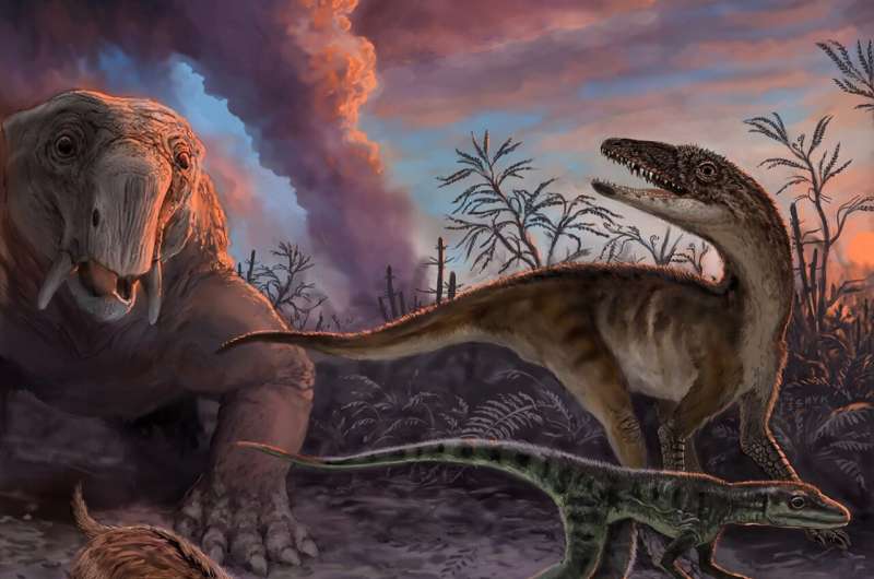 Climate change played key role in dinosaur success story