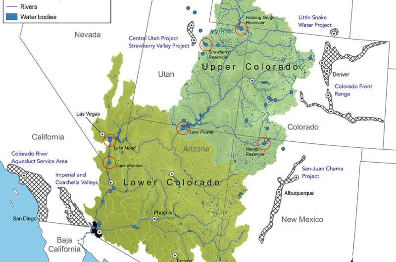 Climate change will force big shift in timing, amount of snowmelt across Colorado River Basin