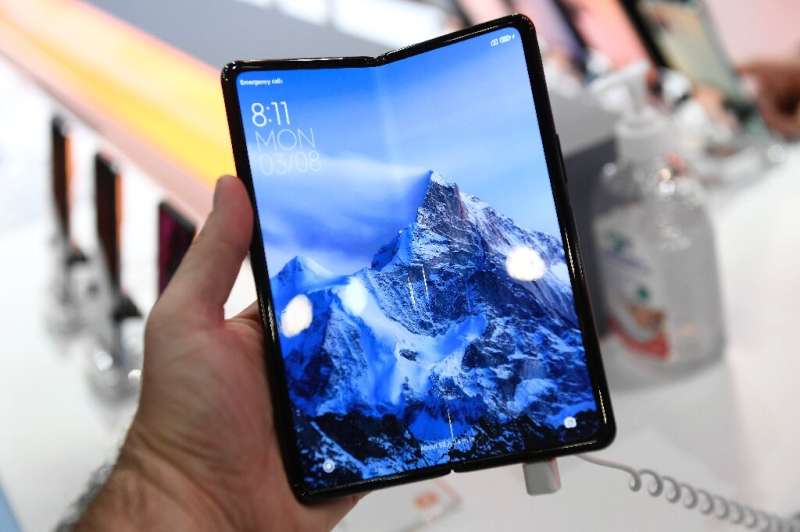 Companies such as China's Xiaomi have developed foldable smartphones in a bid to break into the market