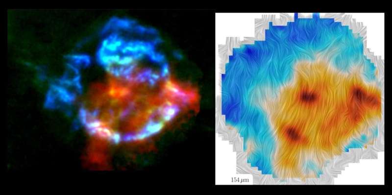 Cosmic 'dust' from supernovae hints at how stars are born