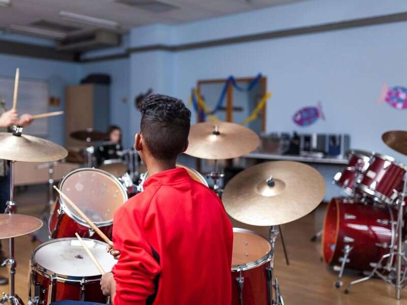 Could beating drums help beat autism?