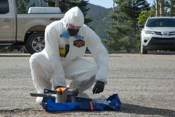 Crime won't stop because of COVID. So how should we protect crime scene investigators?