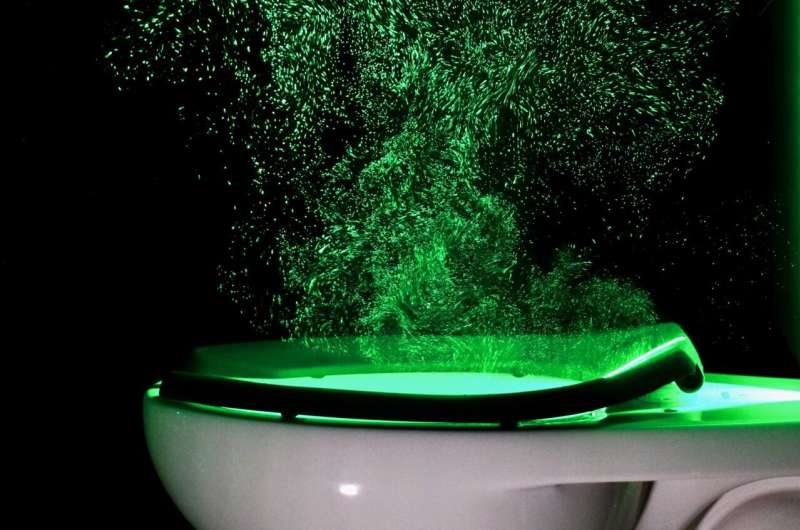 CU scientists shine a light on what comes up when you flush