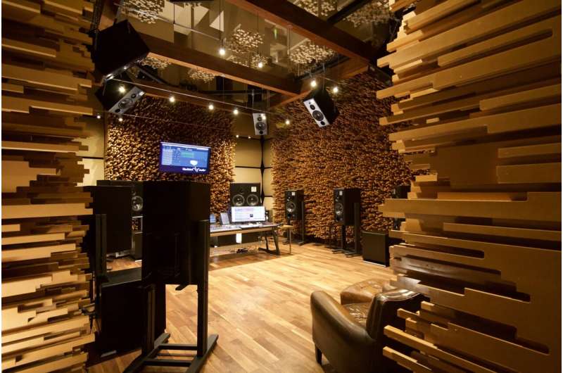 Cultivating a music studio to sound like an indoor forest #ASA183
