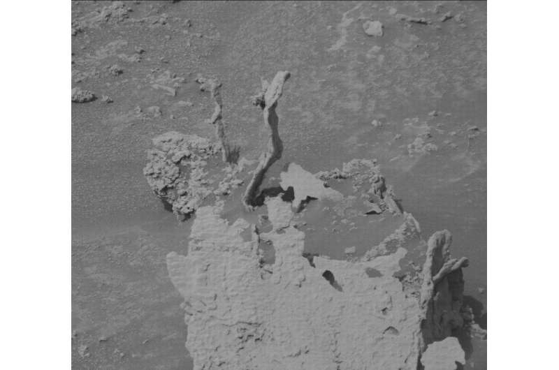 Curiosity ser bisarre pigger på Mars