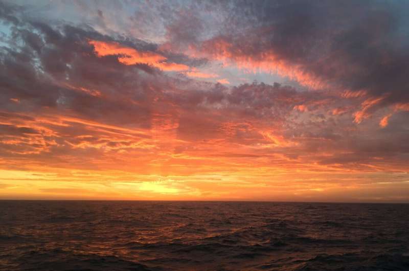Deep ocean warming as climate changes