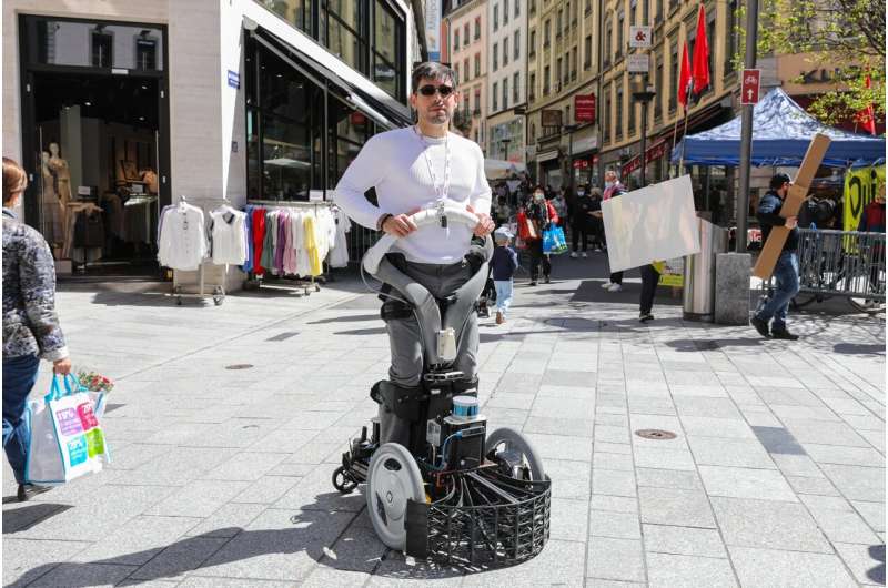 Developing a crowd-friendly robotic wheelchair