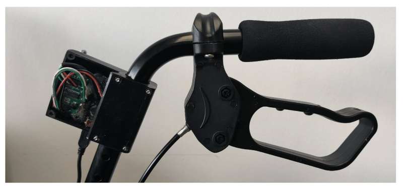 Development of a low-cost, 'smart' rollator for clinical rehabilitation
