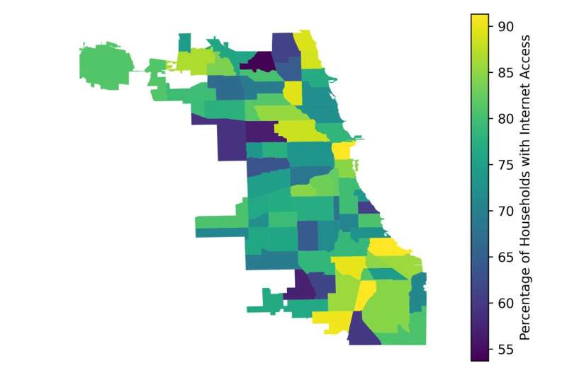 Digital divide: Data highlights internet inequities in Chicago