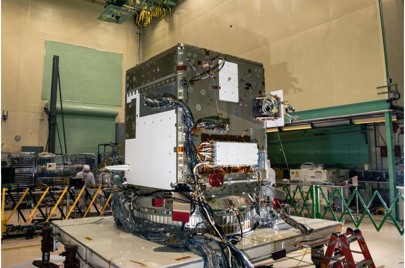 Dutch aerosol instrument SPEXone mounted on NASA’s climate satellite