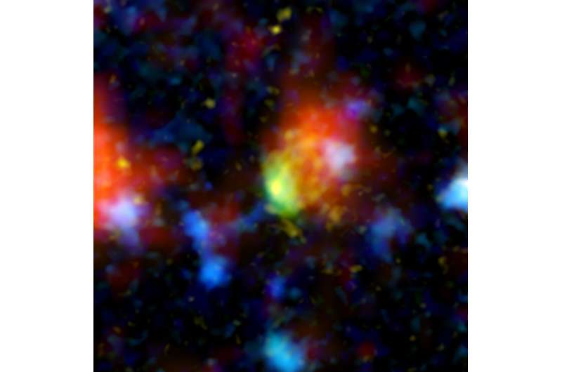L'Univers primordial hérissé de galaxies en étoile