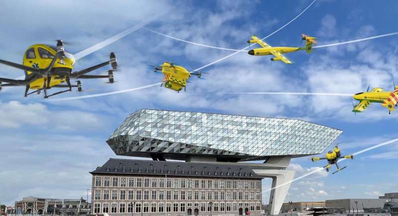 Emergency response drone to save the life of the digital sky