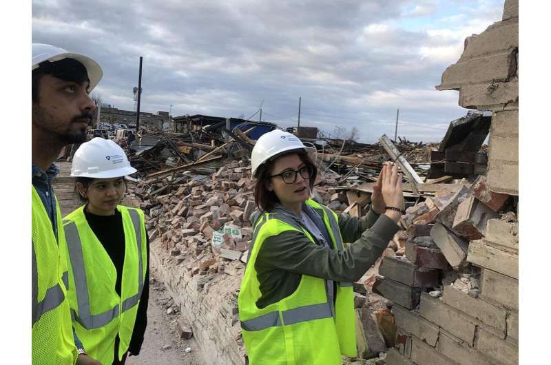 Engineers assess structural damage and resilience after Kentucky tornado