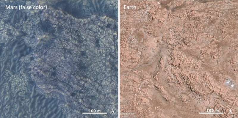 Des roches énigmatiques sur Mars montrent des preuves d'une origine violente