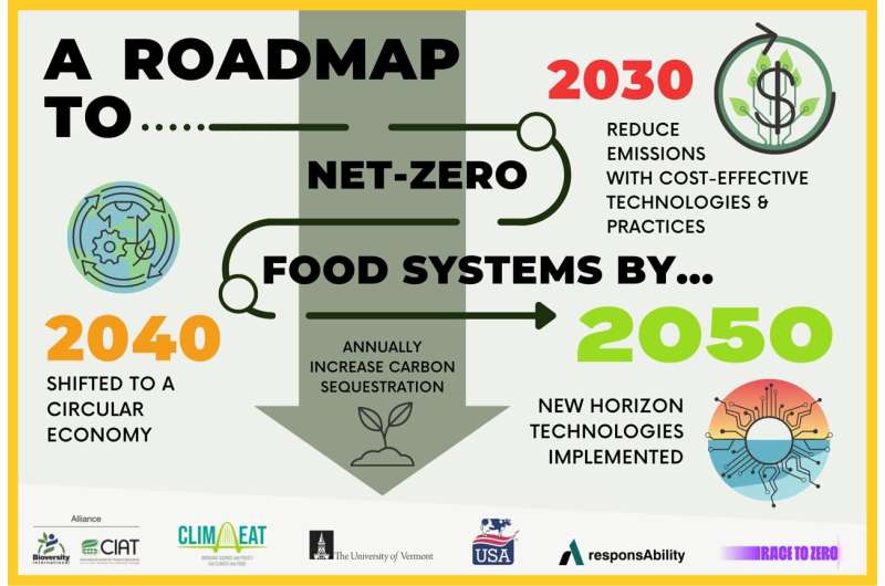 Envisioning net-zero food systems