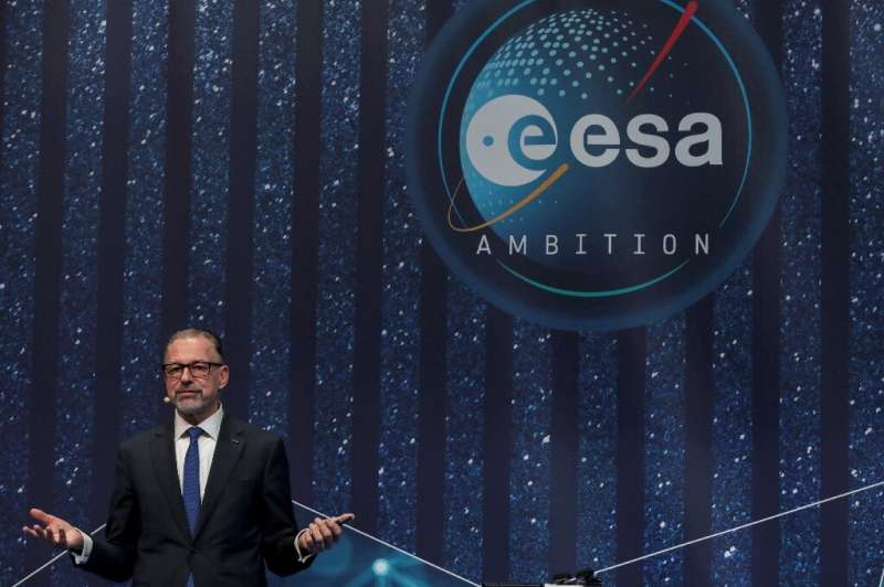 ESA chief Josef Aschbacher said the funds were necessary for Europe not to 'miss the train' in the face of stiff competition