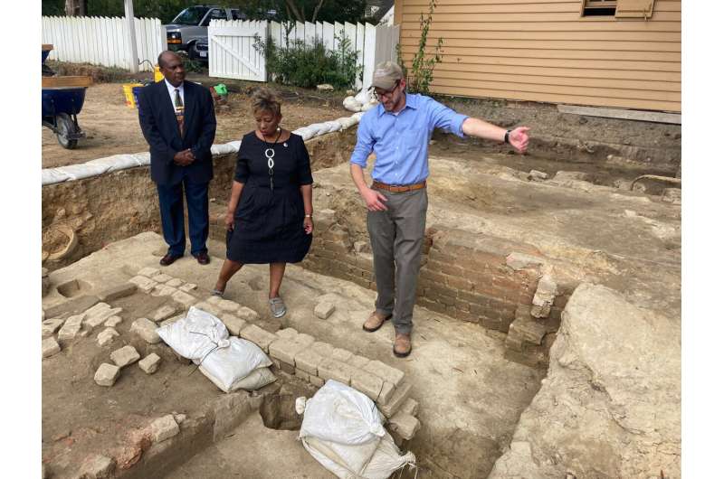 Excavation of graves begins at site of colonial Black church
