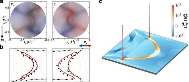 Exotic electronic effect found in 2D topological material