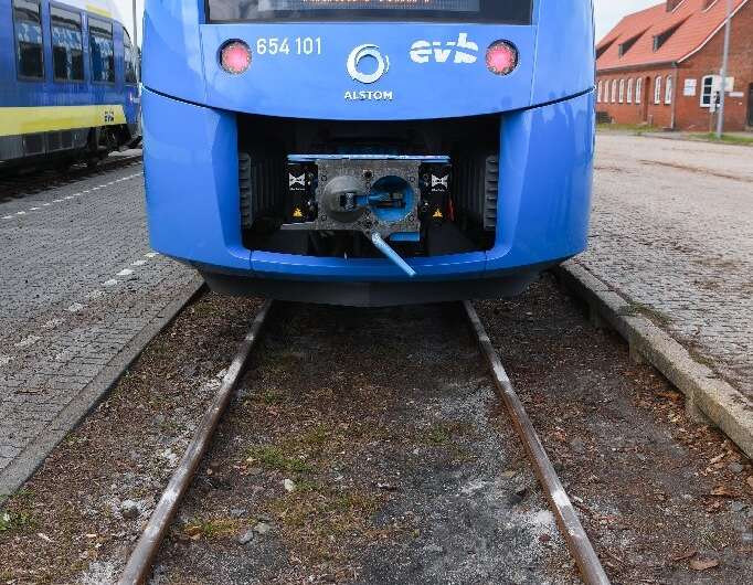 Experts say hydrogen-powered trains could eventually replace several thousand with diesel engines in Europe alone -- if there is