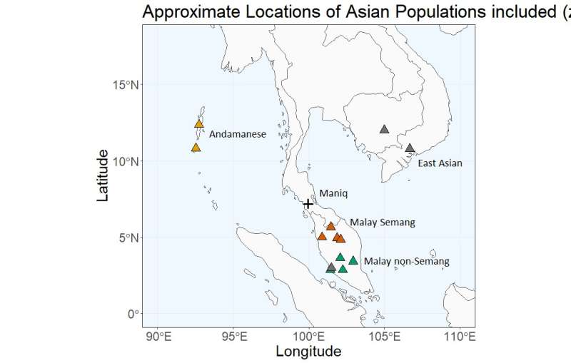 Extreme Genetic Drift in the Maniq Hunter-Gatherers of Southern Thailand