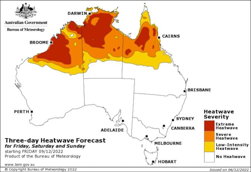 Extreme heat in the midst of the Big Wet for northern Australia—what's going on with the weather?