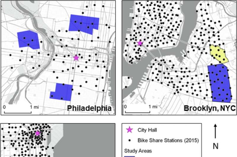 Factors influencing bike share among underserved populations: evidence from three US cities