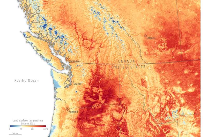 Far-flung forces caused the 2021 Pacific Northwest heat wave