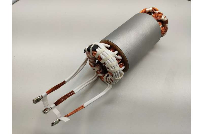 First steps toward high-speed motors for fuel cell components