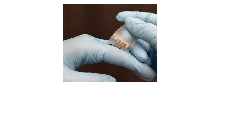 Flexible printable electrical patches for accelerated wound healing