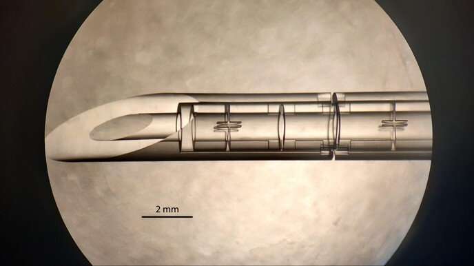Flexible surgical needle offers enhanced precision