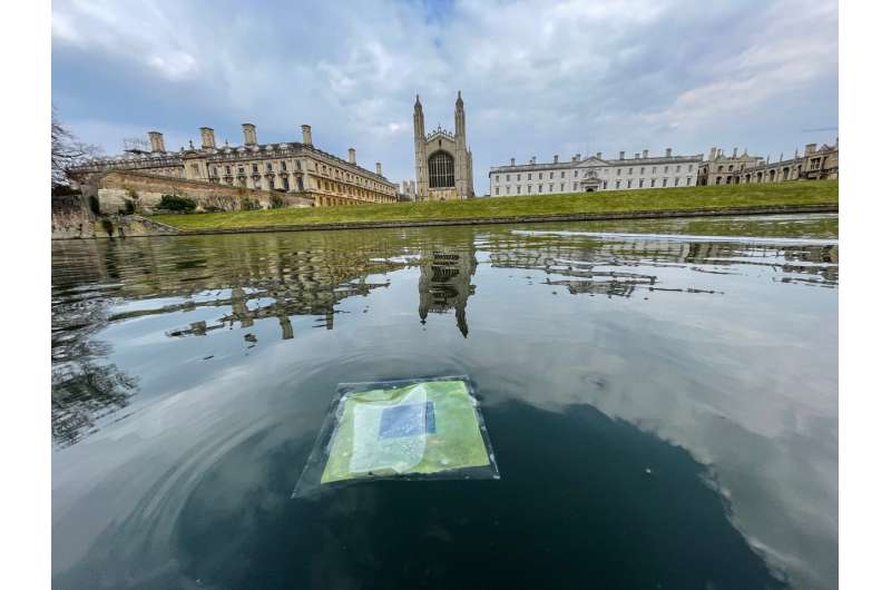 Floating 'artificial leaves' ride the wave of clean fuel production