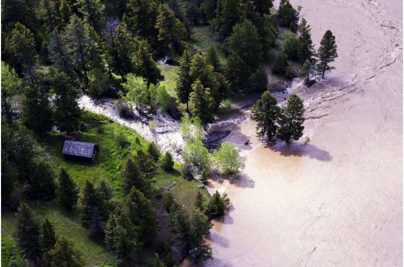 Floods leave Yellowstone landscape 'dramatically changed'