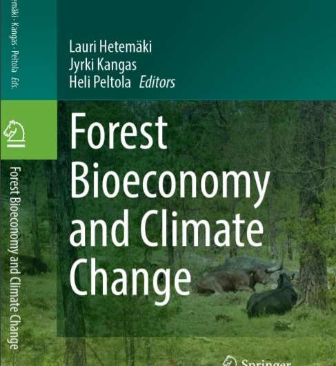 Forest bioeconomy is an essential part of mitigating and adapting to climate change