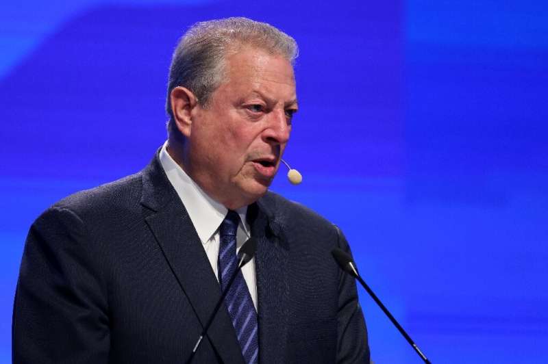 Former US vice president and climate campaigner Al Gore warned Wednesday that emissions from oil and gas production could be thr