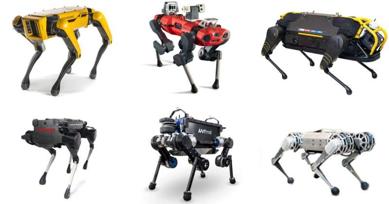 Four-legged LEAP jumping robots to explore the moon