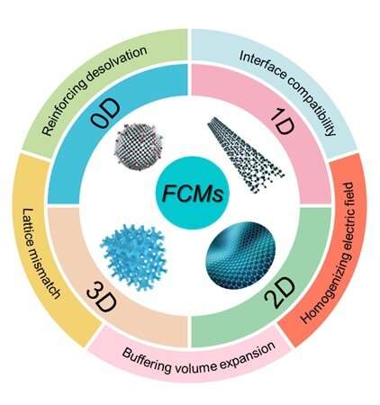 Функциональные углеродные материалы, решающие проблемы дендритов в металлических батареях: химия поверхности, многомерная структура
