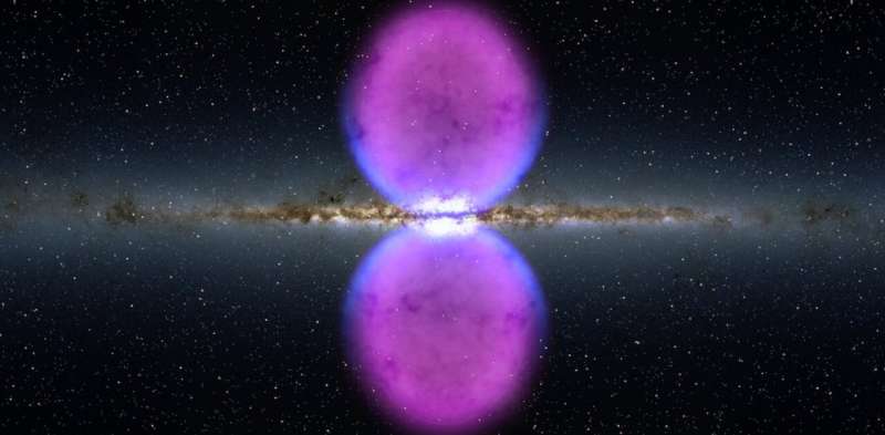 Gamma rays from a dwarf galaxy solve an astronomical puzzle