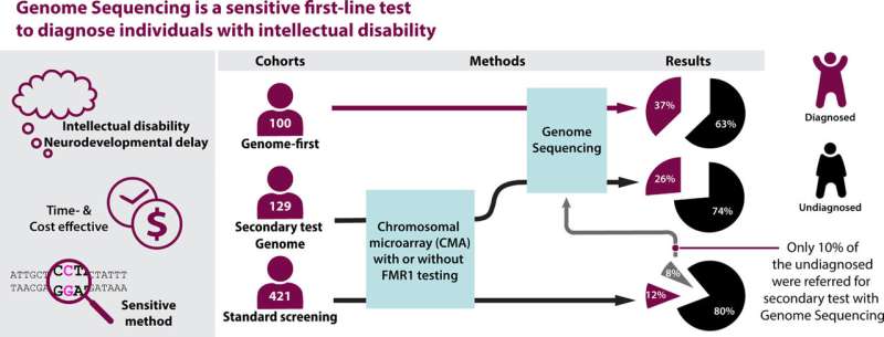 Genome sequencing as a first-line test to diagnose intellectual disability