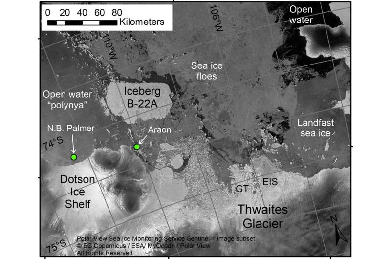 Giant iceberg blocks scientists' study of 'Doomsday Glacier'