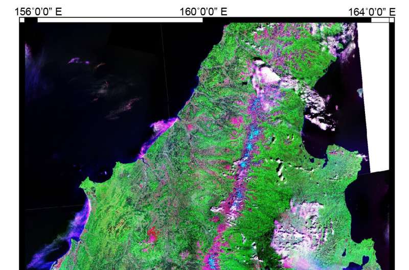 Glacier melting on Kamchatka contributed to sea rise
