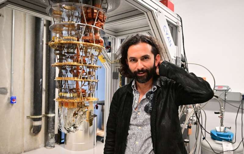 Google has about 20 quantum computers in its lab in Santa Barbara, where Dr. Eric Lucero and his team are trying to formulate