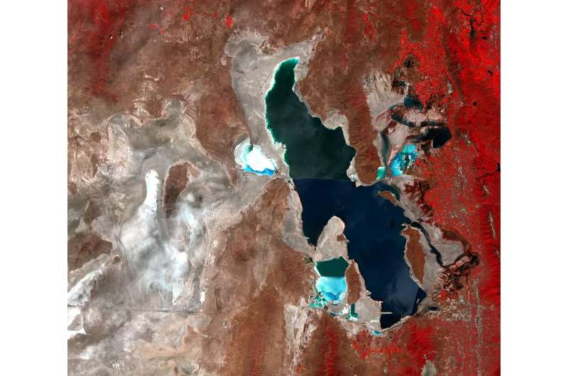 Great Salt Lake on path to hyper-salinity, mirroring Iranian lake, new research shows