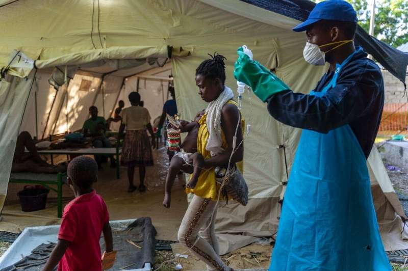 Haiti has seen more than 1,200 confirmed cases of cholera
