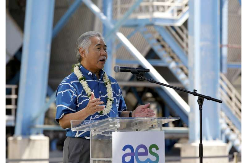 Hawaii quits coal in bid to fight climate change