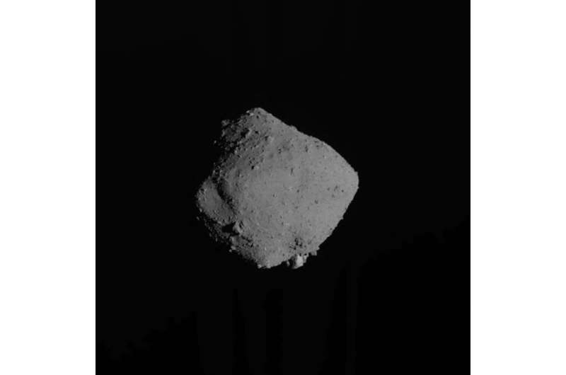 Hayabusa-2 collected samples from Ryugu some 300 million kilometres from Earth
